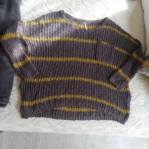 Oversized Free People Pullover Sweater